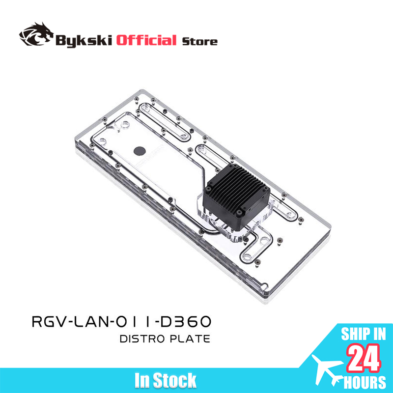 BYKSKI Distro Plate Papan Akri - Distro Plate Ddc Pump Combo ulasan dan harga