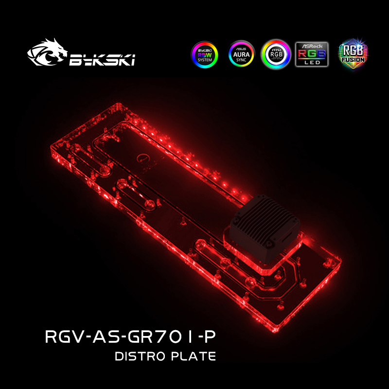 BYKSKI Distro Plate Reservoir  - Distro Plate Ddc Pump Combo ulasan dan harga